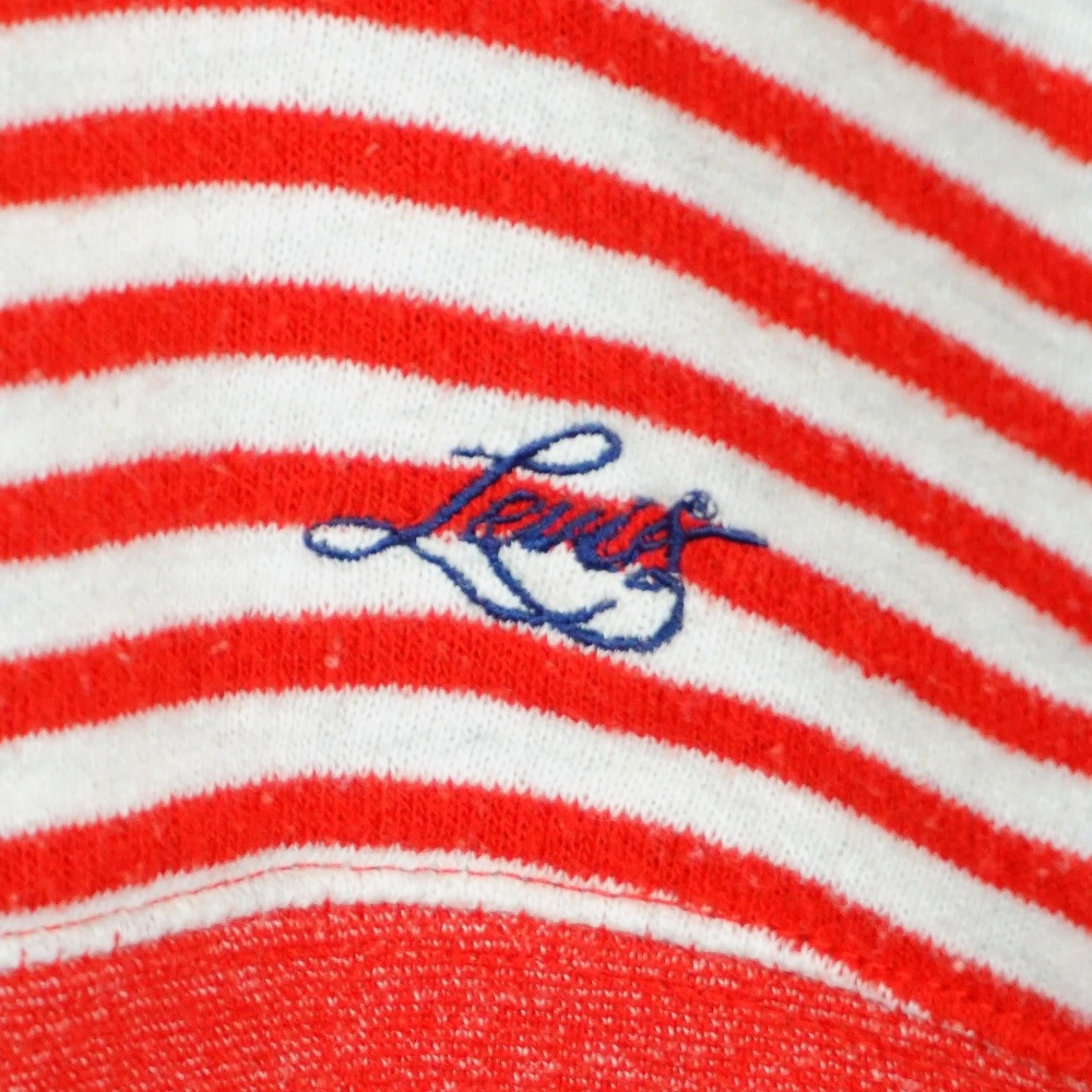 Levi's Light weight Stripe Sweater sz M - Picture 2 of 7
